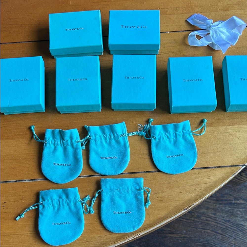 Tiffany & Co boxes and bags!